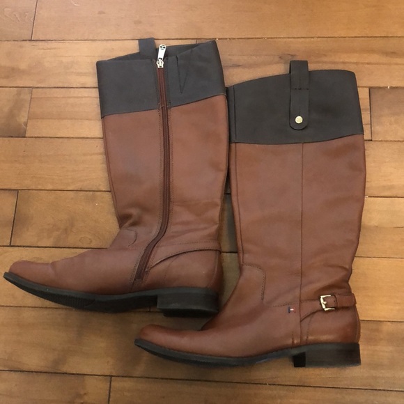 Tommy Hilfiger Leather Boots - Picture 3 of 6